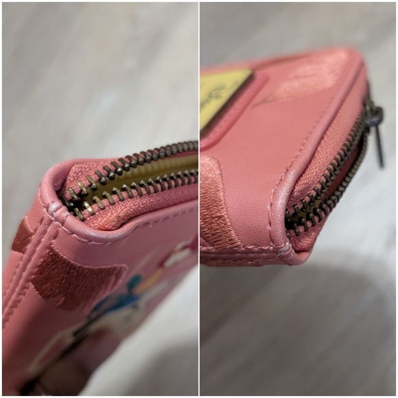 Loungefly Disney Moana Pua & Hei Hei Sunset Wallet BoxLunch Exclusive Disneyland - Picture 3 of 5